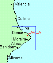 The costal area between Valencia and Alicante.