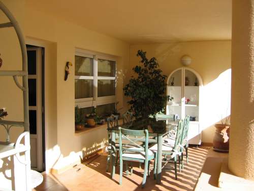 Rear Balcony
